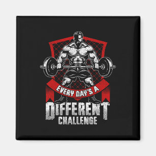 Weightlifting Gym Workout Every Day’s A Different Magnet