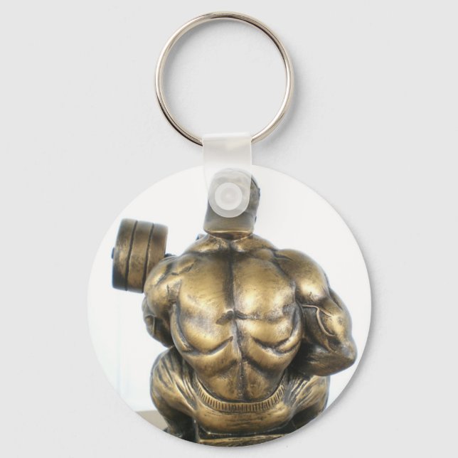 Weightlifting Key Ring (Front)