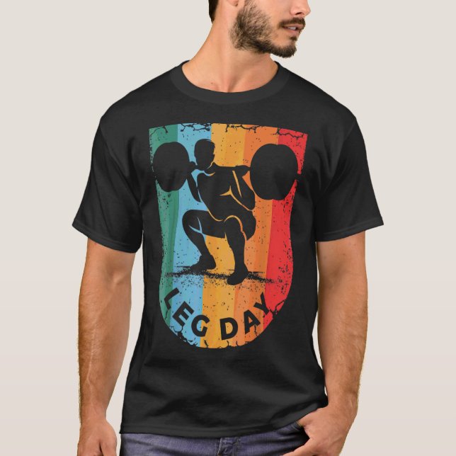 Weightlifting Saying For A Workout Loving T-Shirt (Front)
