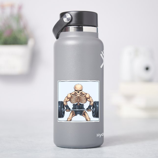 Weightlifting Skeleton (HydroFlask)