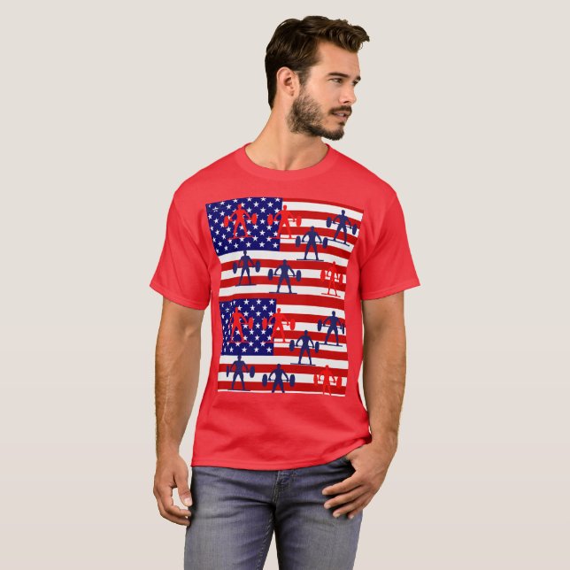 WEIGHTLIFTING  T-Shirt (Front Full)