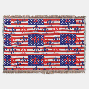 WEIGHTLIFTING     THROW BLANKET