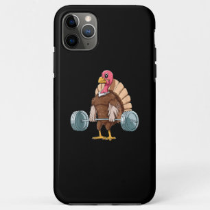Weightlifting Turkey Deadlifting Thanksgiving iPhone 11 Pro Max Case