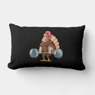 Weightlifting Turkey Deadlifting Thanksgiving Lumbar Cushion