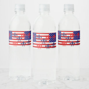 WEIGHTLIFTING WATER BOTTLE LABEL