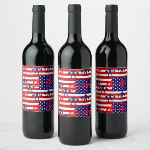 WEIGHTLIFTING WINE LABEL
