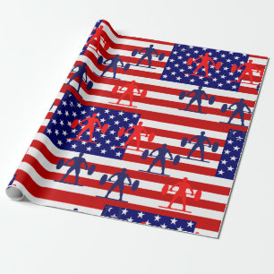 Weightlifting Wrapping Paper