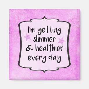 Weightloss Diet Success Motivation Award Magnet