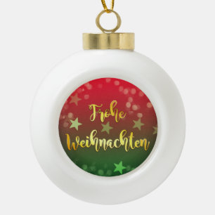 Weihnachten Baumanhänger Frohe Weihnachten Ceramic Ball Christmas Ornament