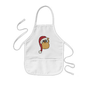 Weihnachtseule  kids apron