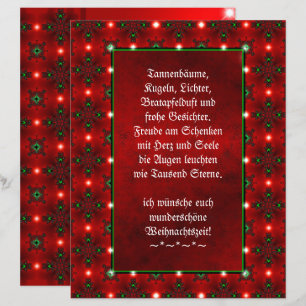 Weihnachtsgedicht Deutsch , Add Your Text