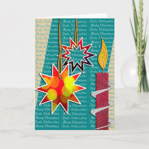 Weihnachtsgrußkarte Holiday Card