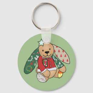 Weihnachtshase Key Ring