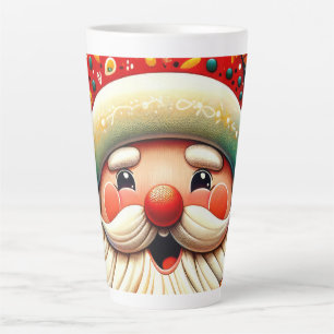Weihnachtsmann Papai Noel Baba Saint Nicholas Kris Latte Mug