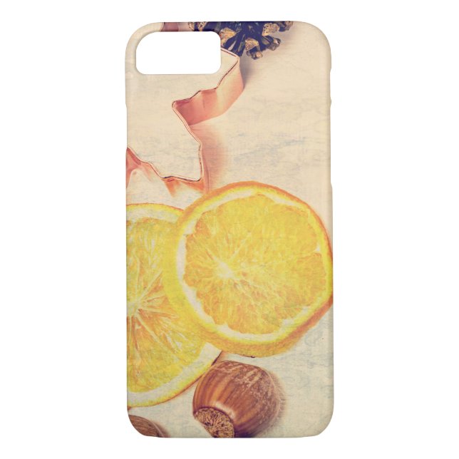 Weihnachtsmotiv  mit Früchten... Case-Mate iPhone Case (Back)