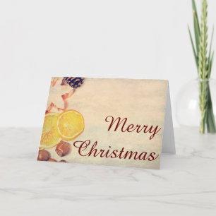 Weihnachtsmotiv  mit Früchten... Holiday Card