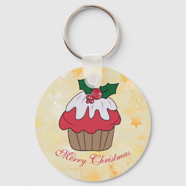 Weihnachtsmuffin  key ring (Front)