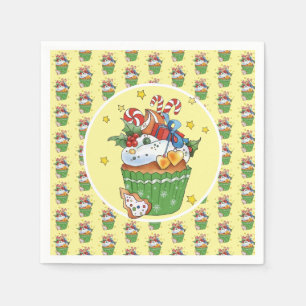 Weihnachtsmuffin  napkin