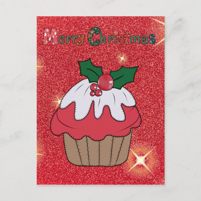 Weihnachtsmuffin Postcard (Front)