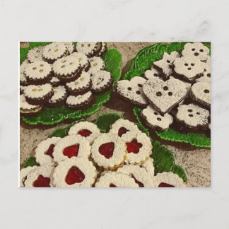 Weihnachtsplätzchen 2 postcard