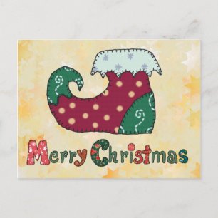 Weihnachtsstiefel Postcard