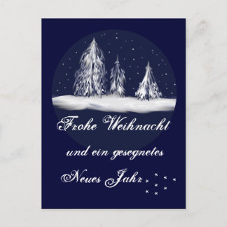 weihnachtstannen - postkarte postcard