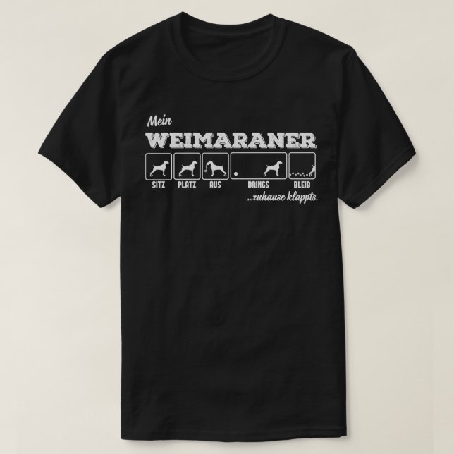 Weimaraner 2 T-Shirt (Design Front)