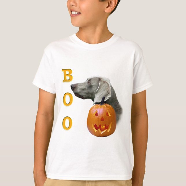 Weimaraner Boo T-Shirt (Front)