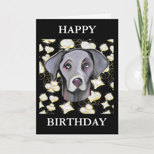 WEIMARANER  CARD