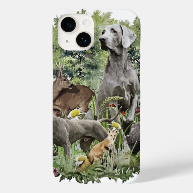 Weimaraner  Case-Mate iPhone case (Back)