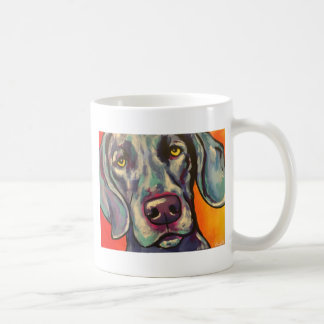weimaraner coffee mug