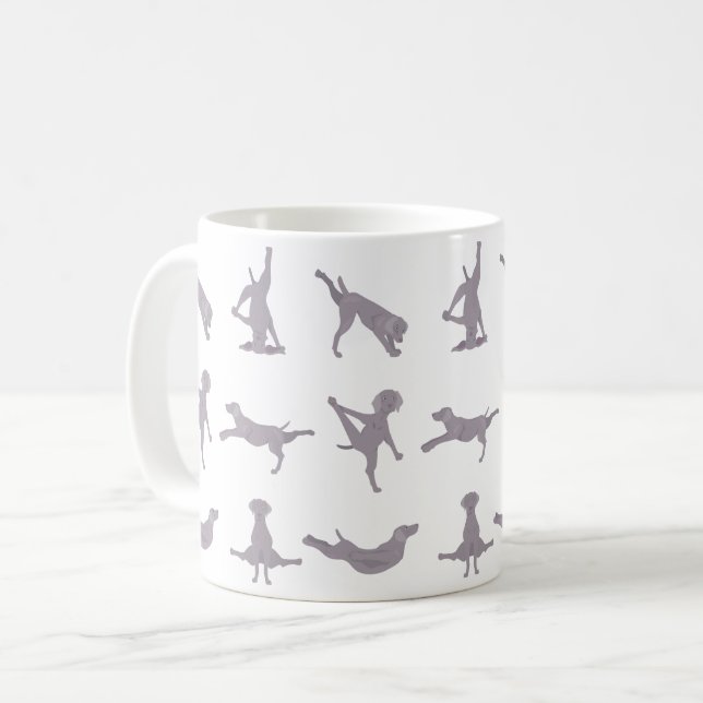 Weimaraner Coffee Mug (Front Left)