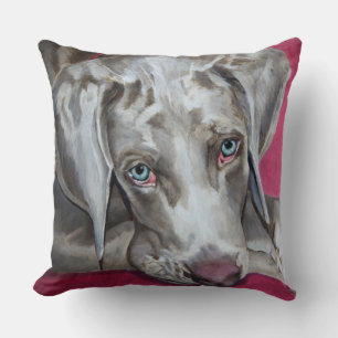 Weimaraner Cushion
