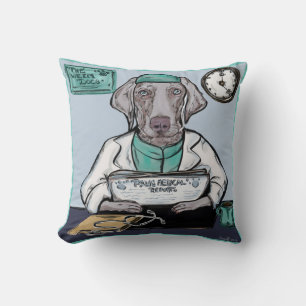 Weimaraner Cushion