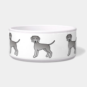 Weimaraner Cute Cartoon Dogs