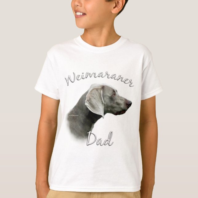 Weimaraner Dad 2 T-Shirt (Front)