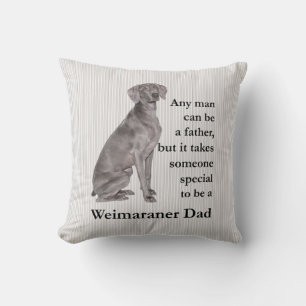 Weimaraner Dad Pillow