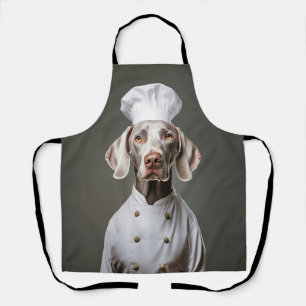 Weimaraner Dog Chef Apron