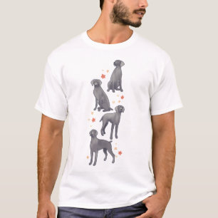 Weimaraner dog Delight � Cute Animal Art T-Shirt