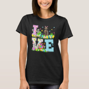 Weimaraner Dog Easter Egg Hunt Funny Love Weimaran T-Shirt