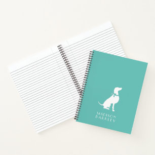 Weimaraner Dog Puppy Notebook