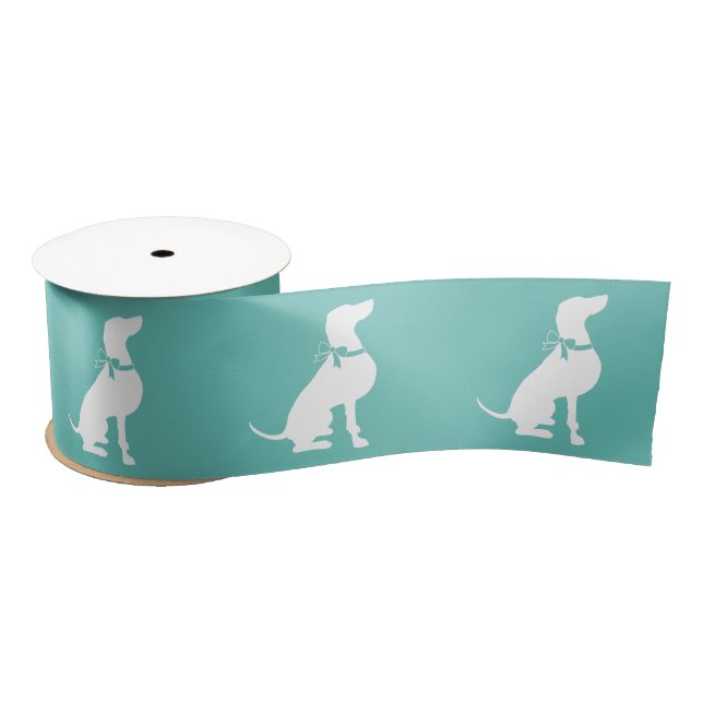 Weimaraner Dog Puppy Satin Ribbon (Spool)