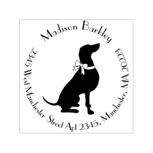 Weimaraner Dog Puppy Self-inking Stamp