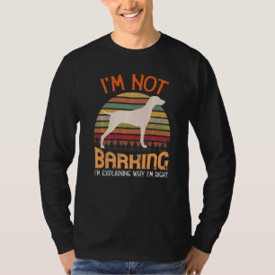 Weimaraner Dog Retro 15 T-Shirt