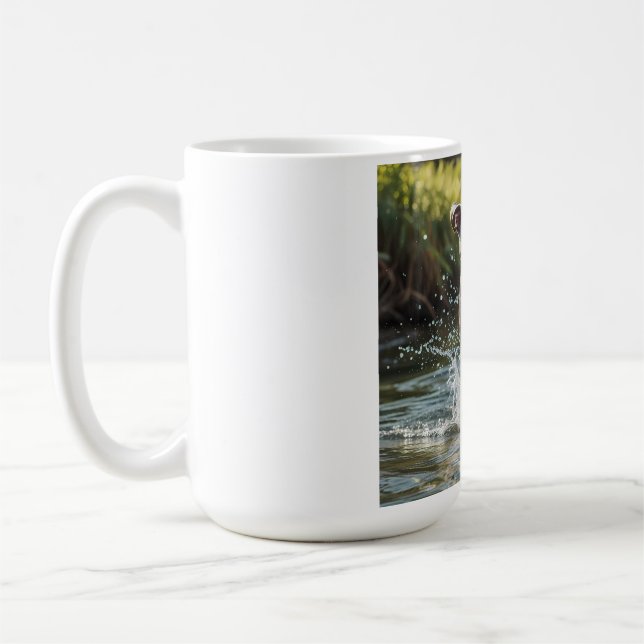 Weimaraner Elegant Coffee Mug (Left)