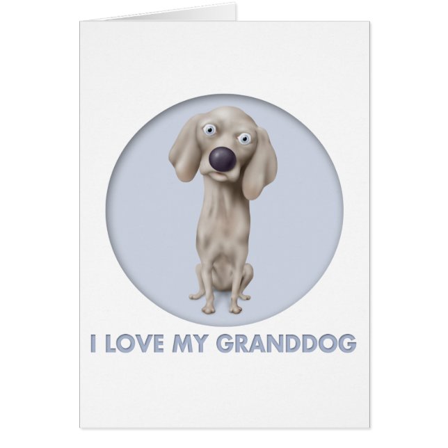 Weimaraner Granddog (Front)