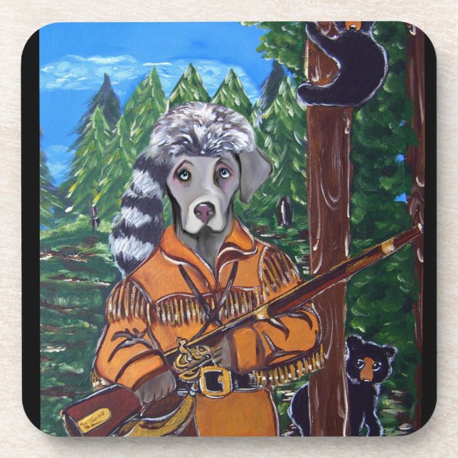 WEIMARANER HUNTER COASTER (Front)