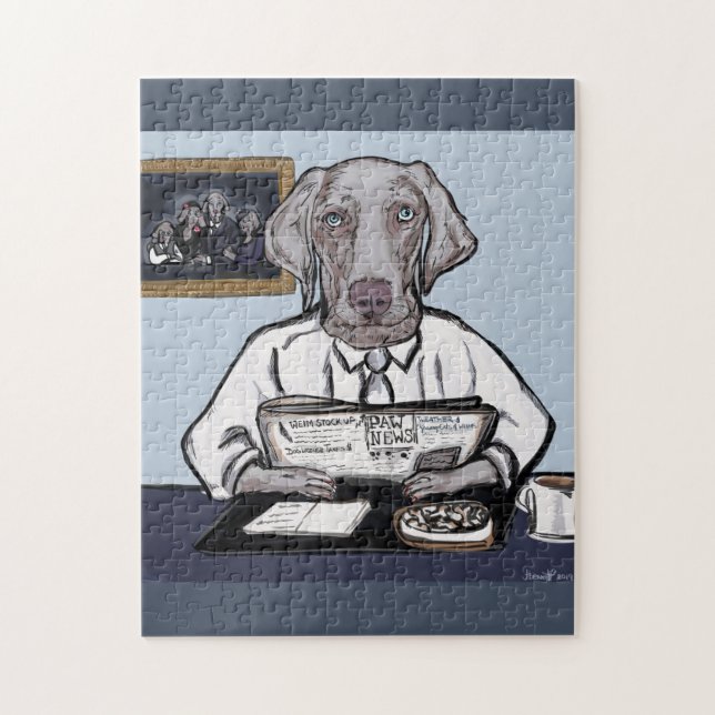 WEIMARANER JIGSAW PUZZLE (Vertical)