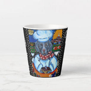 WEIMARANER  LATTE MUG