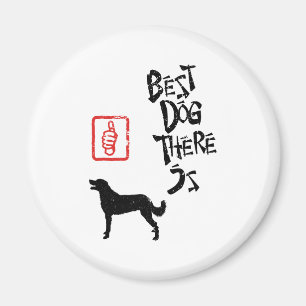 Weimaraner Long-Coated Magnet